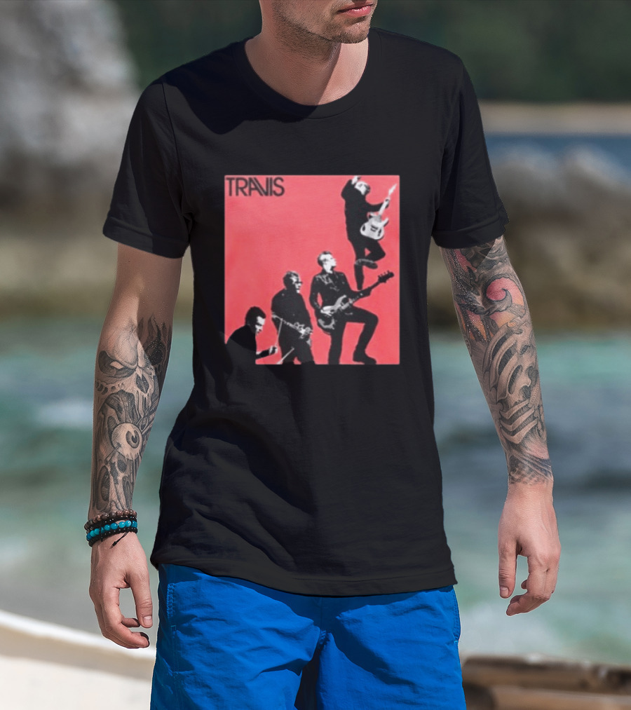 Travis October 14 2026 Pepsi Center WTC Mexico City Concert Tour Red Album T-Shirt