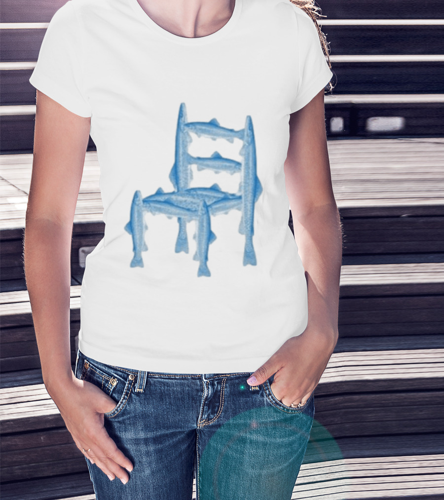 Kelliot Fish Chair Artful Furniture T-Shirt