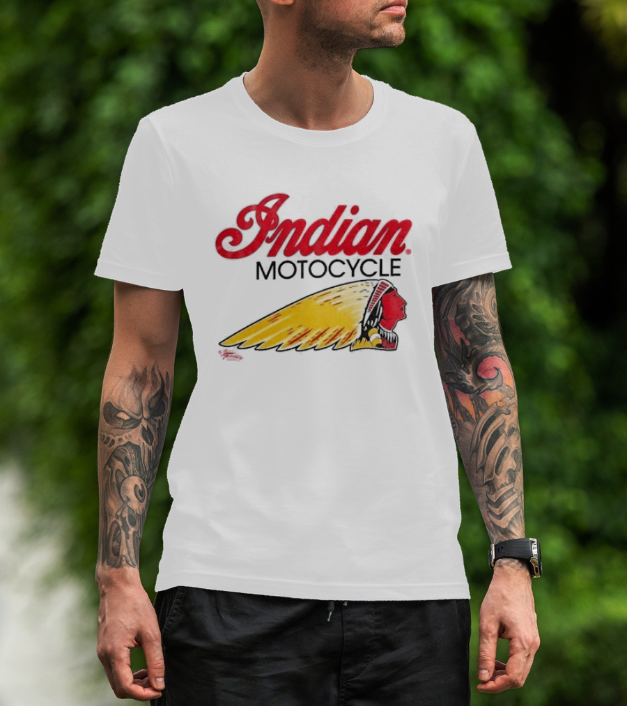 Indian Motorcycle Vintage Head T-Shirt