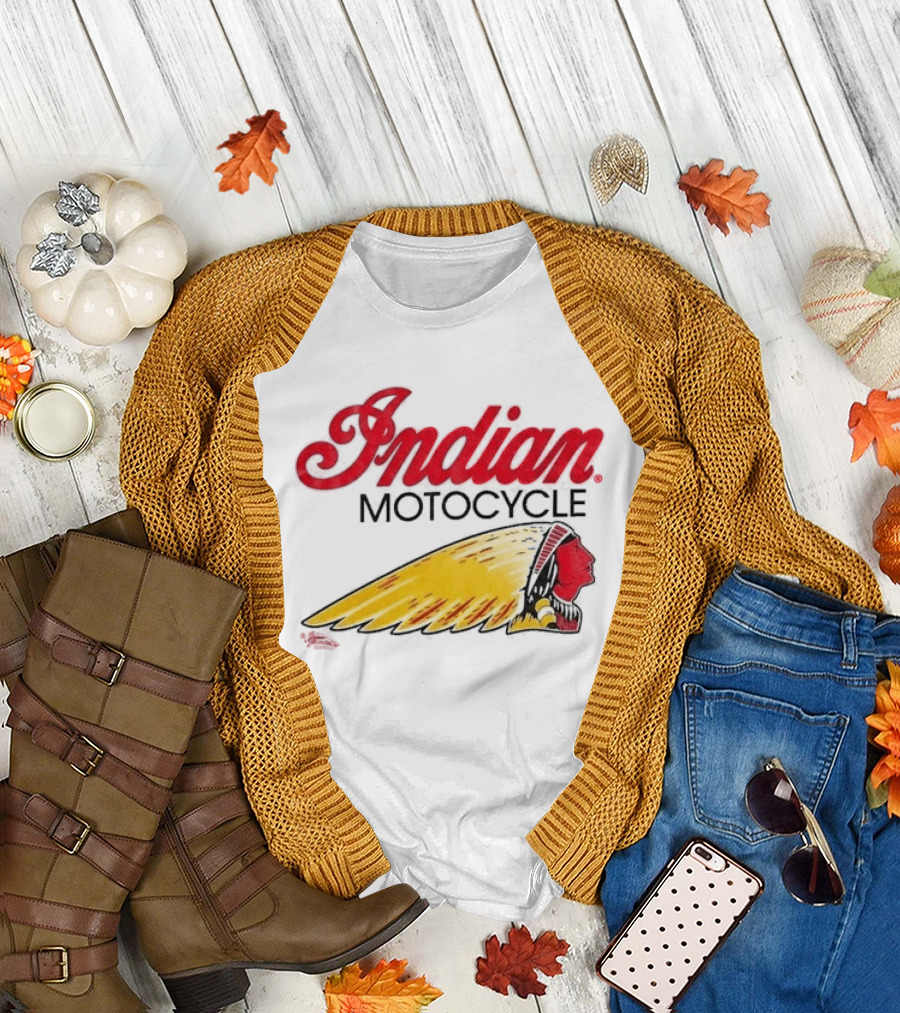 Indian Motorcycle Vintage Head T-Shirt