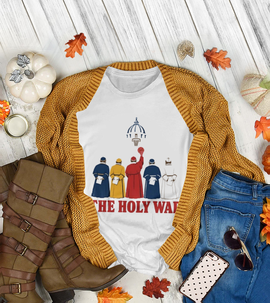 The Holy War Basketball Clergy Team Colors Basketball Dunk T-Shirt