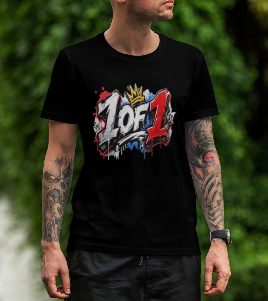 1 Of 1 Graffiti Crowns Splatter Bold Street T-Shirt