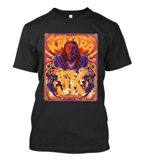 Kamara 5K Receiving & Rushing New Orleans Saints T-Shirt