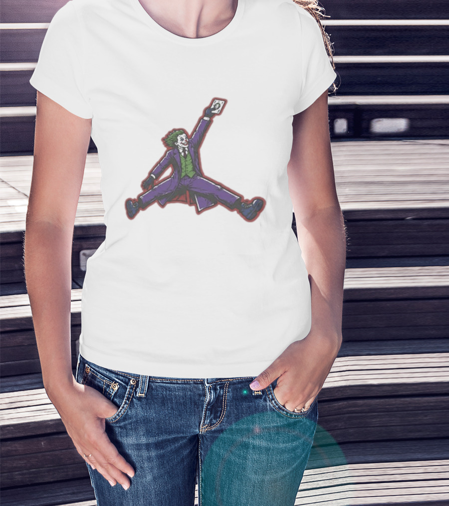 AIR Jorker Jumpman Card Icon Joker Playing Card T-Shirt