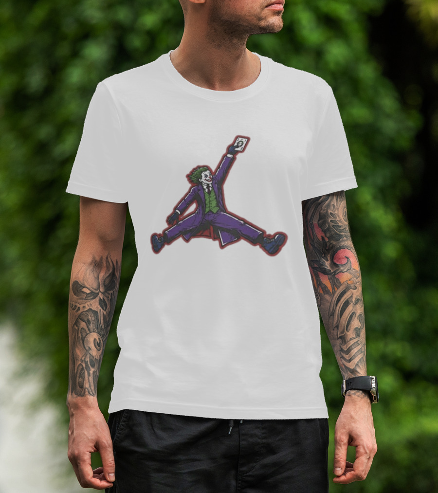 AIR Jorker Jumpman Card Icon Joker Playing Card T-Shirt