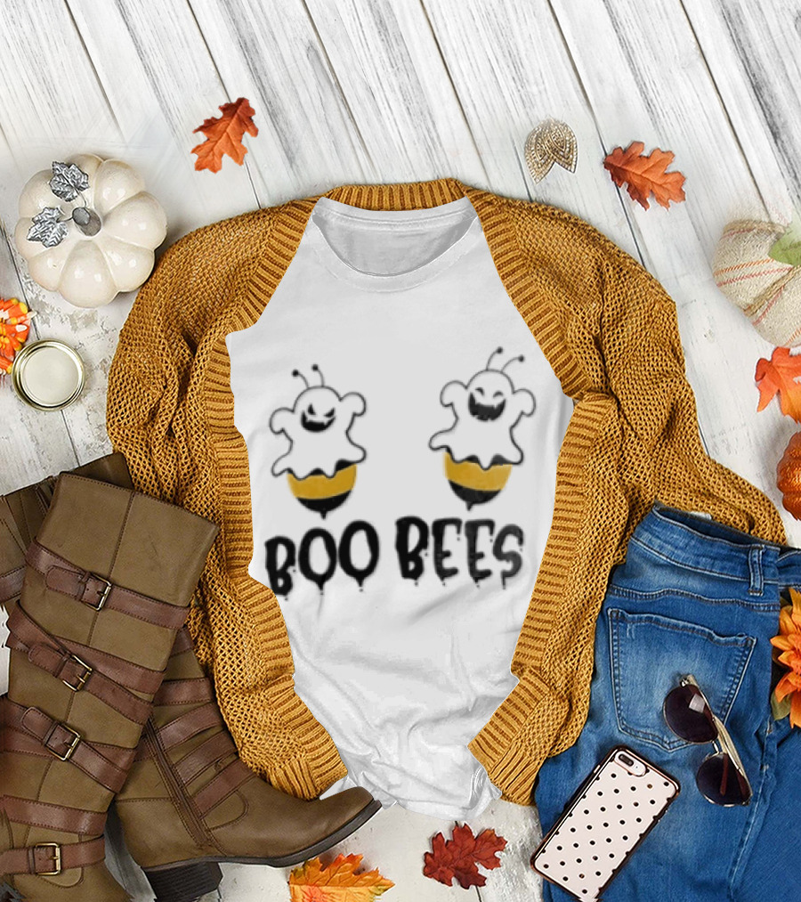 BOO Bees Halloween Ghost Bees Joke T-Shirt
