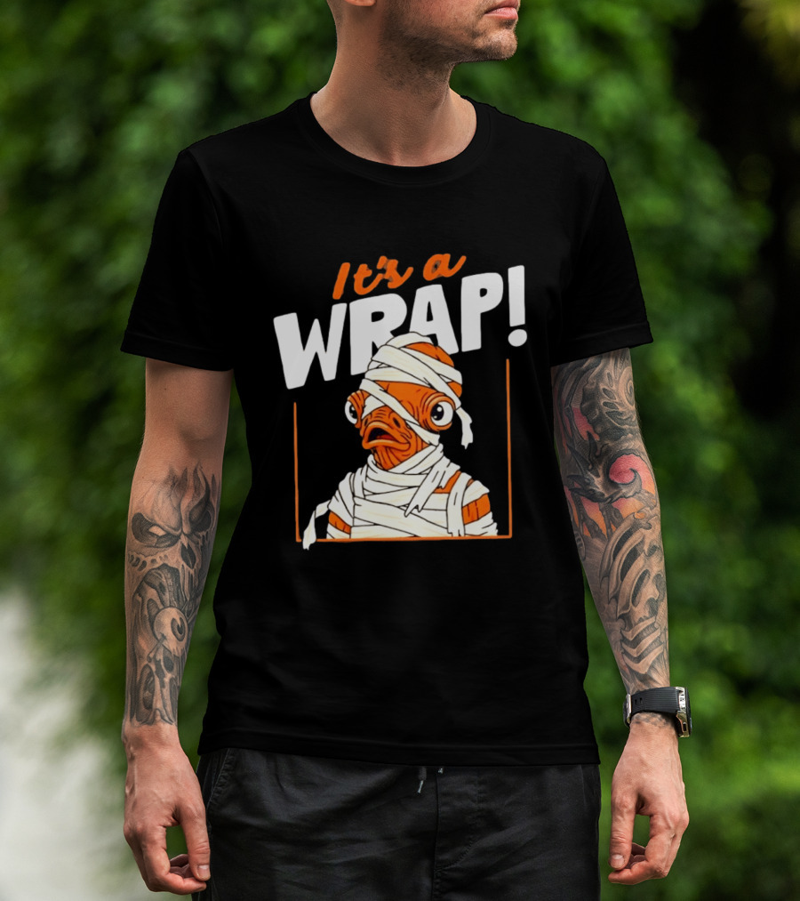 Admiral Ackbar It's A Wrap Mummy Star Wars T-Shirt