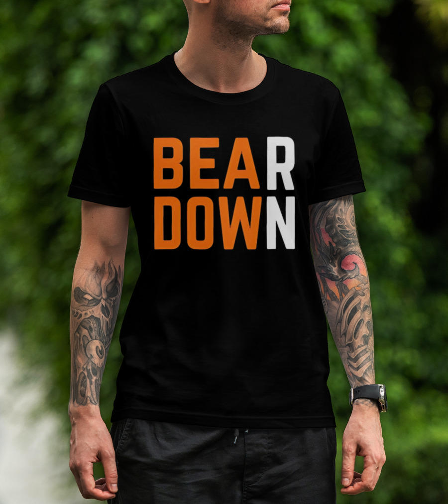 Bear Down Chicago Football Team Spirit T-Shirt