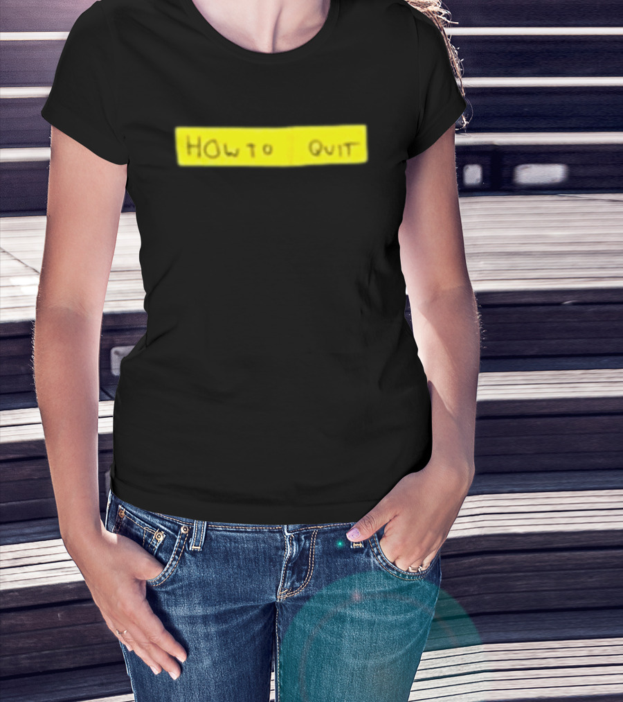 Dominic Fike How To Quit Green Wear T-Shirt
