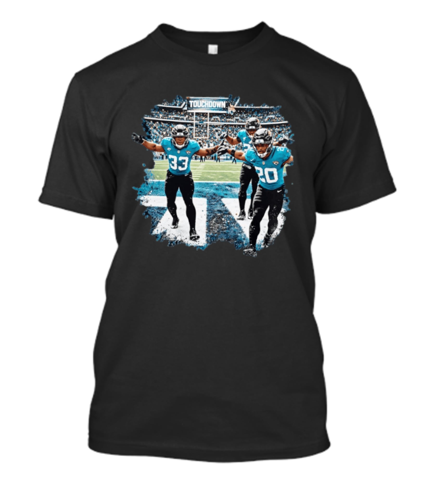 Jacksonville Jaguars Touchdown Celebration NFL Team Players 33 And 20 T-Shirt