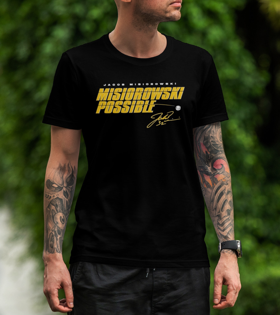 Jacob Misiorowski Misiorowski Possible Milwaukee Brewers Signature T-Shirt