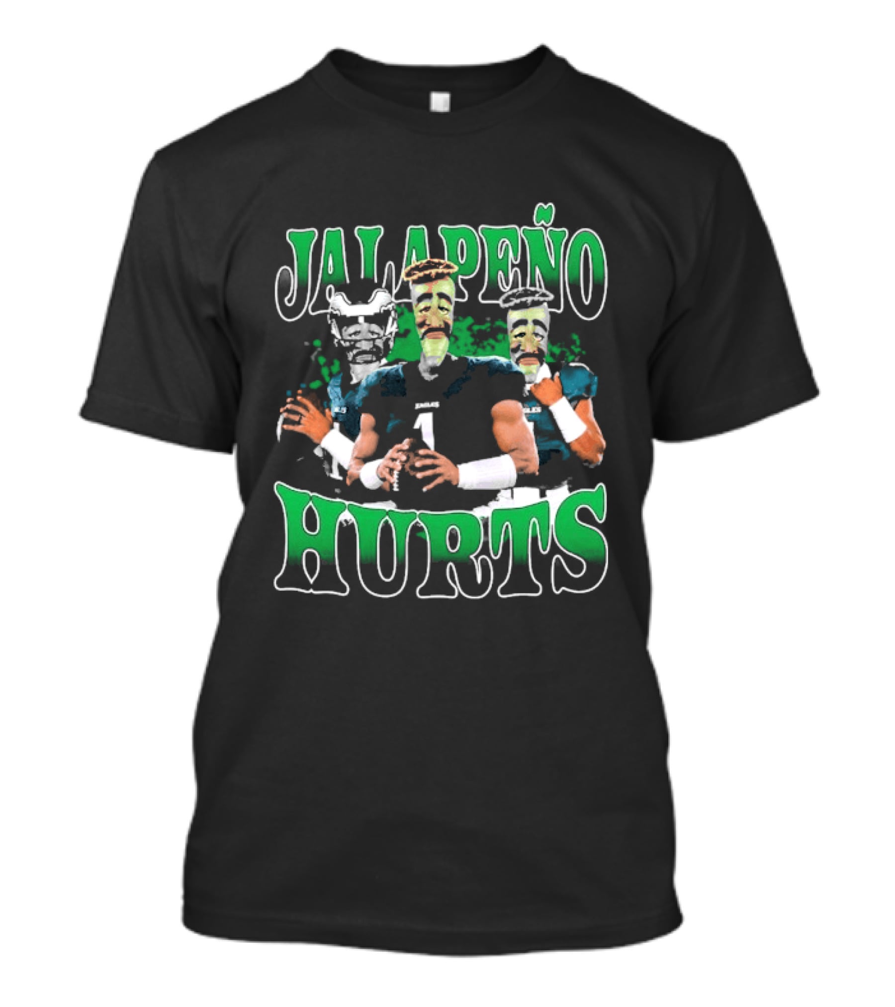 Jalapeño Hurts Philadelphia Eagles Jalen Hurts Philly T-Shirt