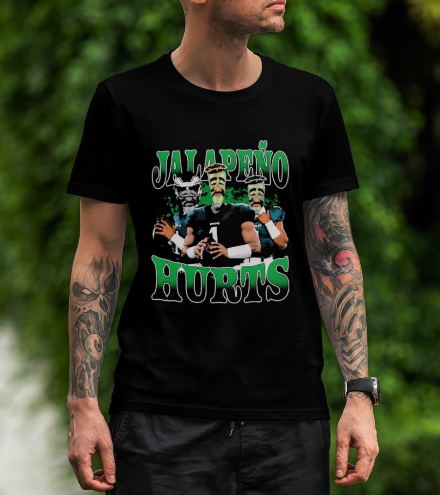 Jalapeño Hurts Philadelphia Eagles Jalen Hurts Philly T-Shirt
