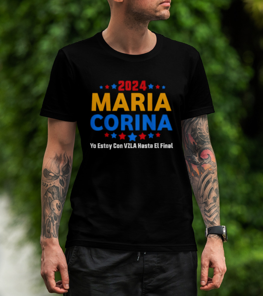 2024 Maria Corina Yo Estoy Con VZLA Hasta El Final T-Shirt