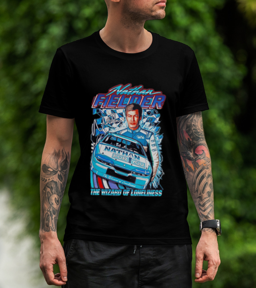 Nathan Fielder For You Wizard Of Loneliness Racing Car T-Shirt
