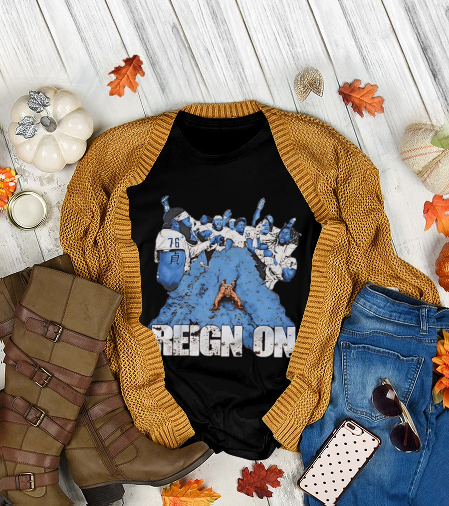 Old Dominion University Reign On Football Team Celebration T-Shirt