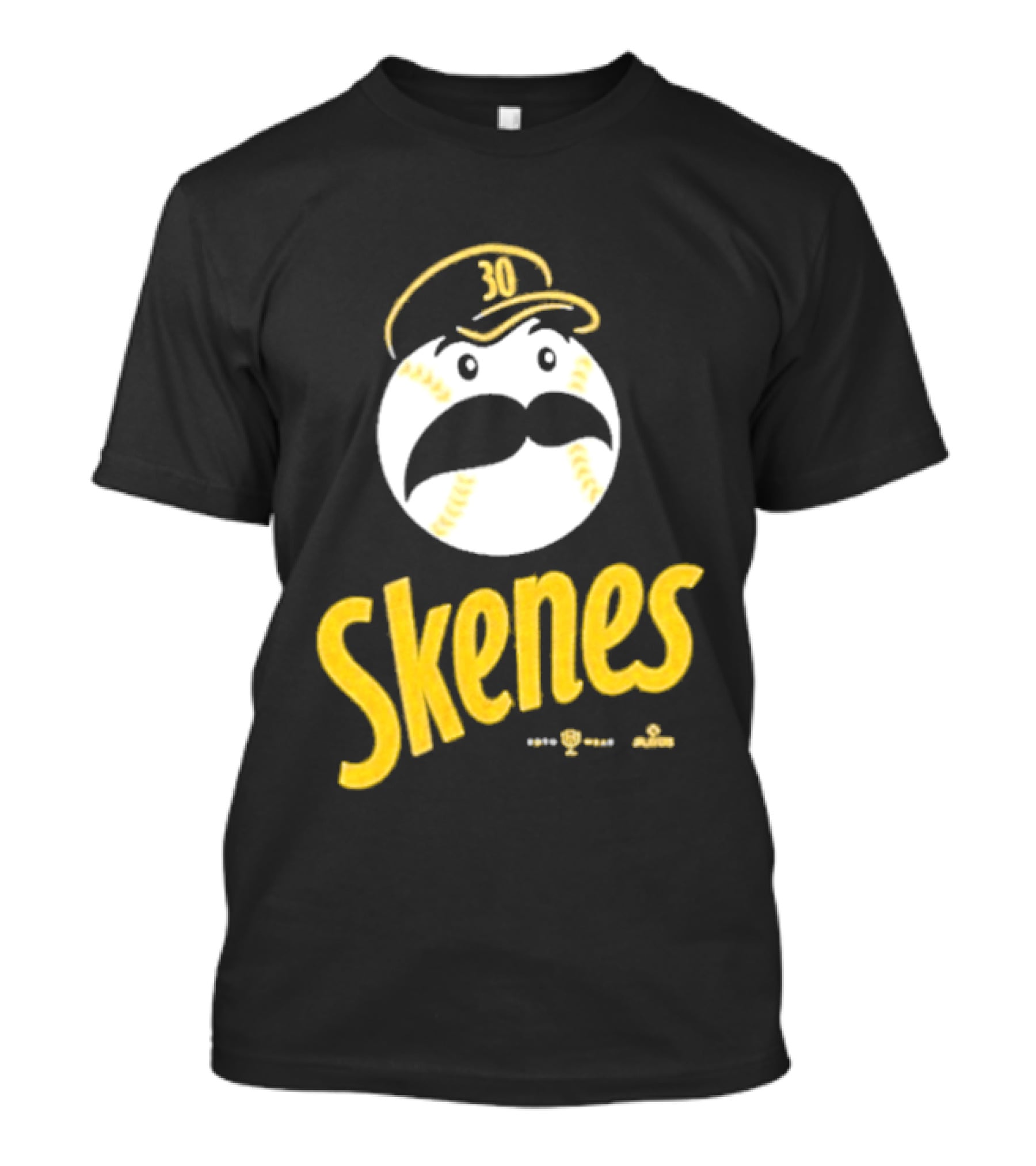 Skenes Baseball Cap Mustache Padres 30 T-Shirt