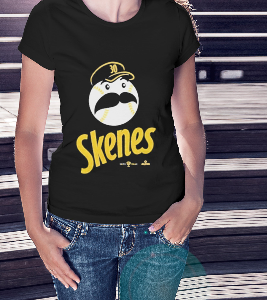 Skenes Baseball Cap Mustache Padres 30 T-Shirt