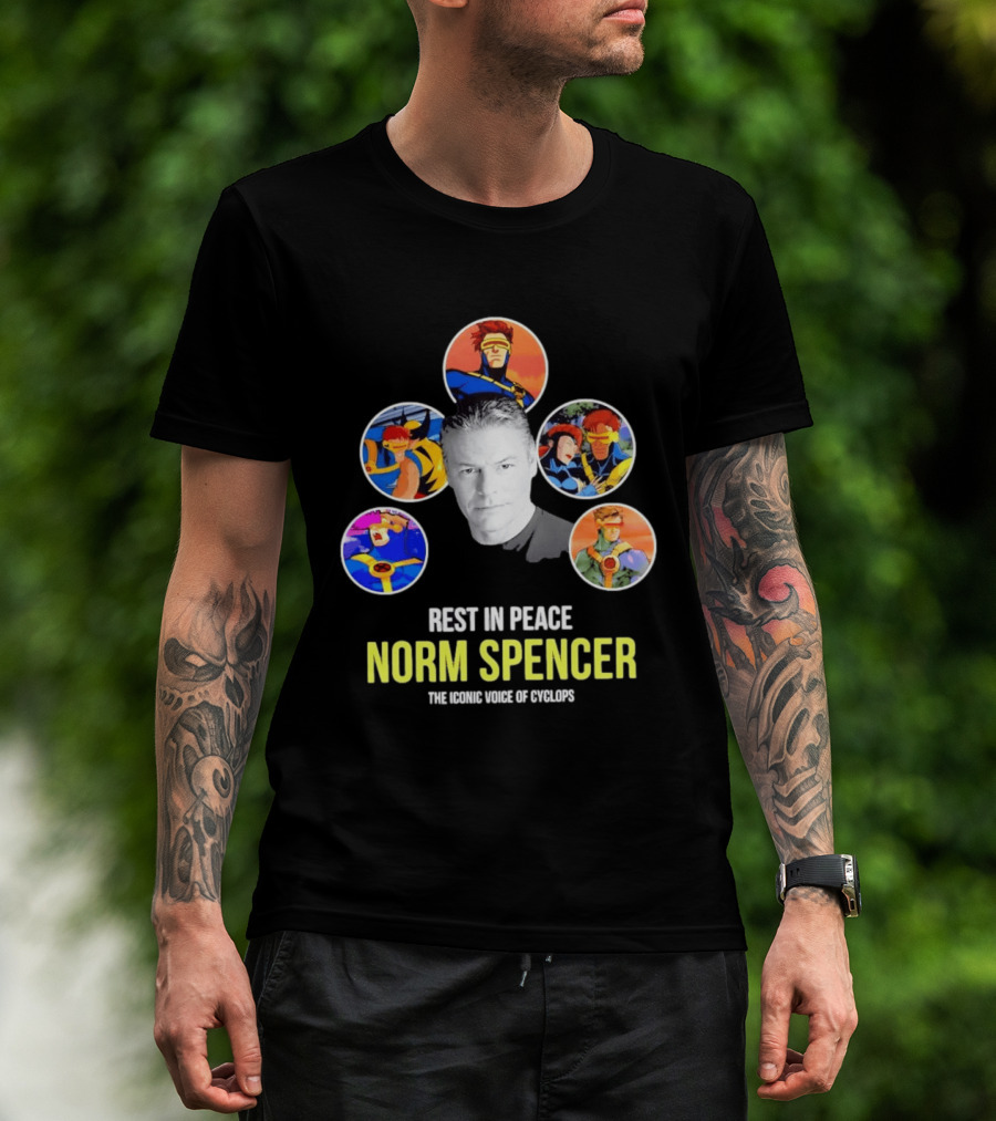 Rest In Peace Norm Spencer Iconic Voice Of Cyclops T-Shirt
