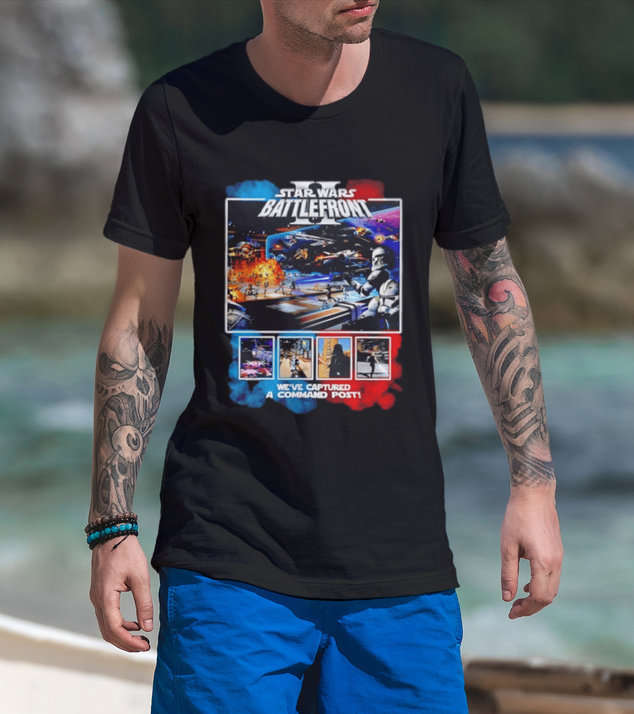 Star Wars Battlefront II We've Captured A Command Post Galactic Warfare T-Shirt