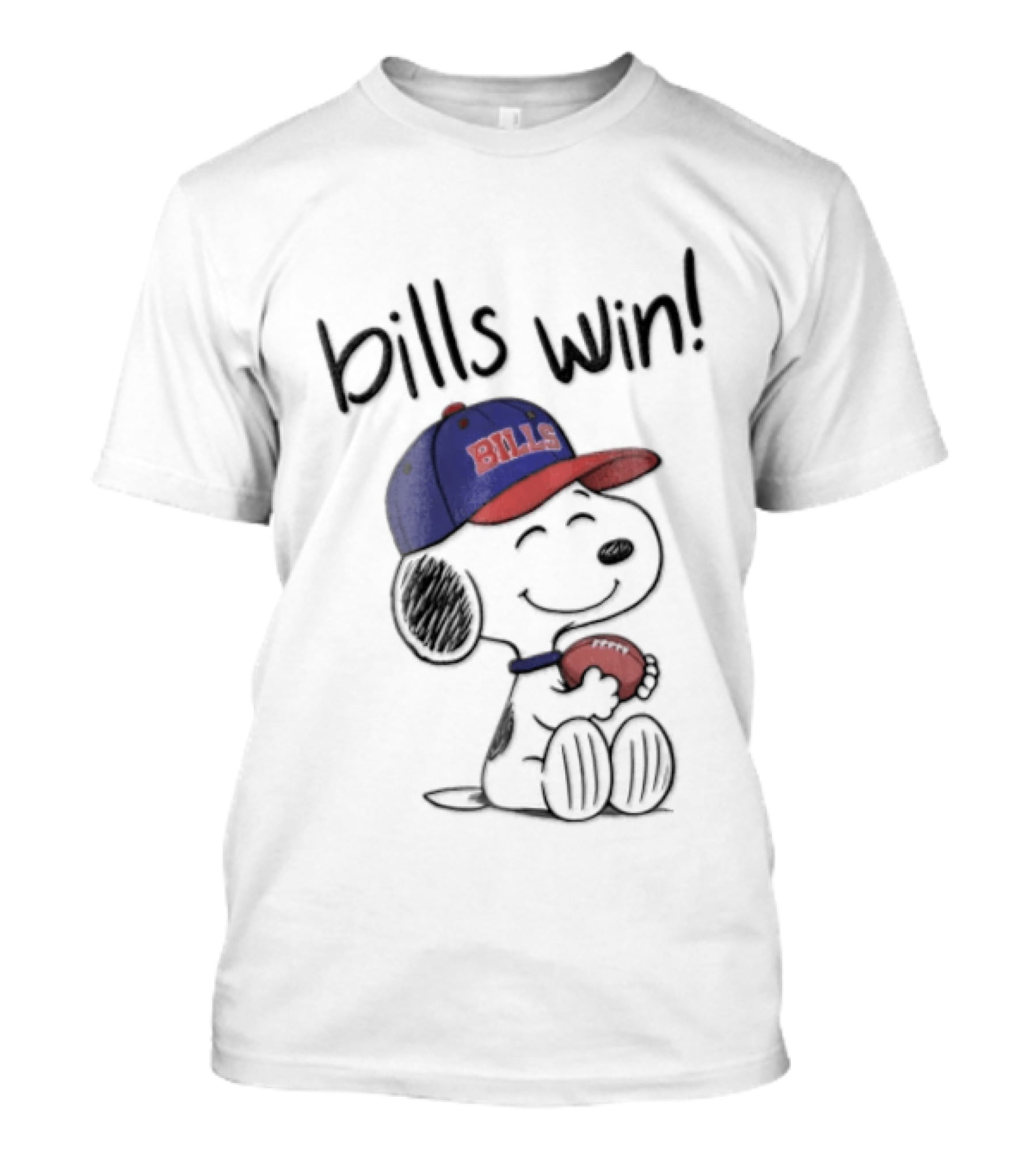 Buffalo Bills Win Snoopy Football Peanuts T-Shirt
