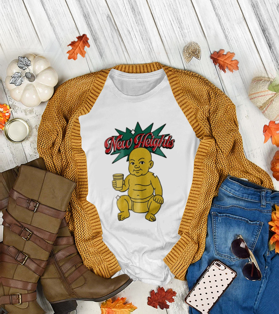 New Heights Golden Baby Drinking Cup T-Shirt