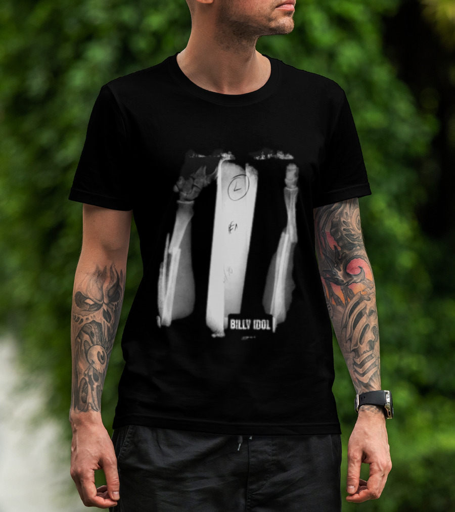 Billy Idol X Ray 2026 Tour T-Shirt