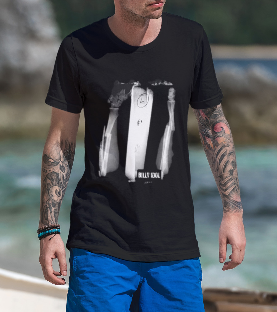 Billy Idol X Ray 2026 Tour T-Shirt