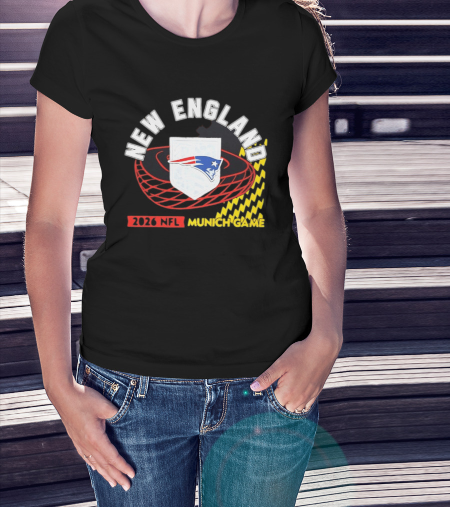 New England Patriots 2026 NFL Munich Game T-Shirt
