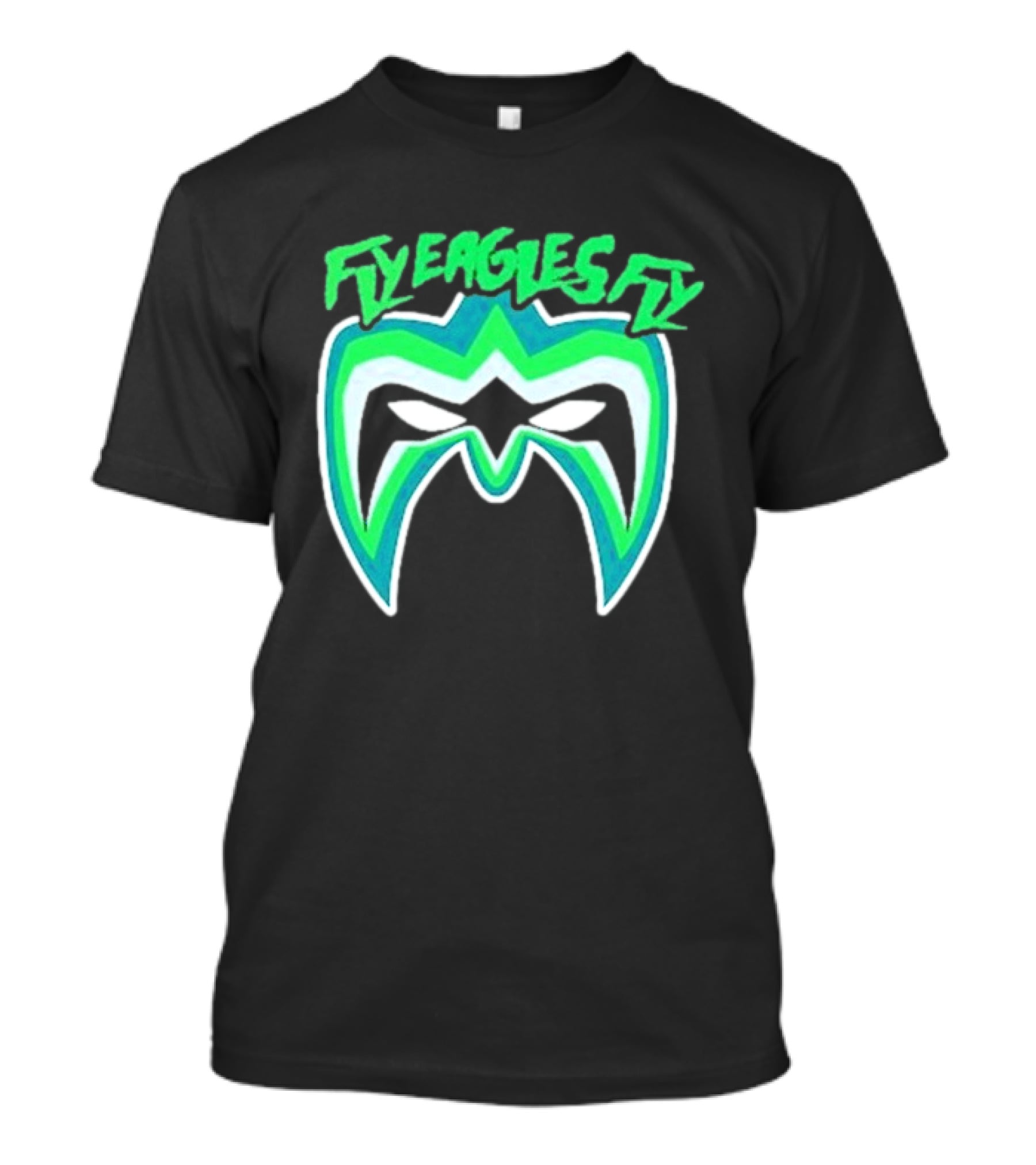 Philadelphia Eagles Fly Eagles Fly Warrior Mask T-Shirt
