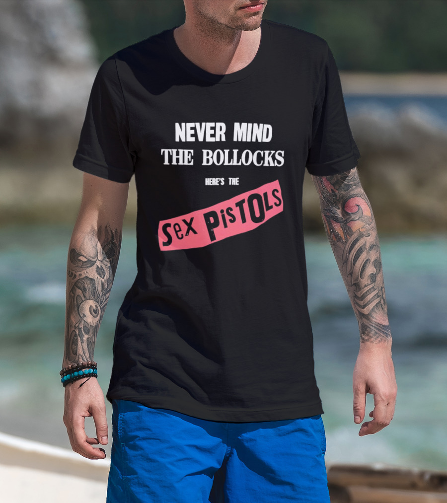 Never Mind The Bollocks Here's The Sex Pistols Album Original T-Shirt