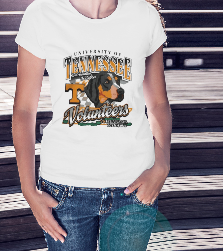 Alabama Crimson Tide Vs University Of Tennessee Volunteers Third Saturday Regional Franklin T-Shirt