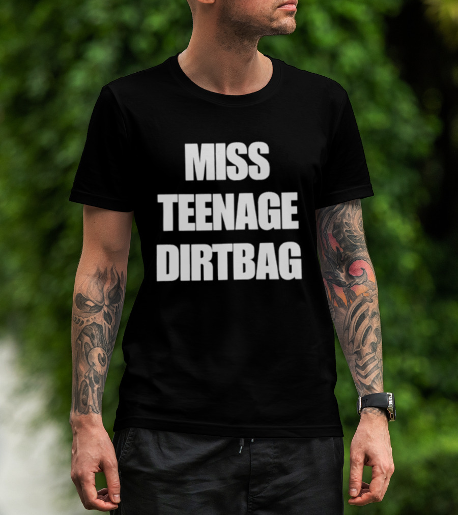 Miss Teenage Dirtbag Wheatus 90s Music Y2K Aesthetic T-Shirt