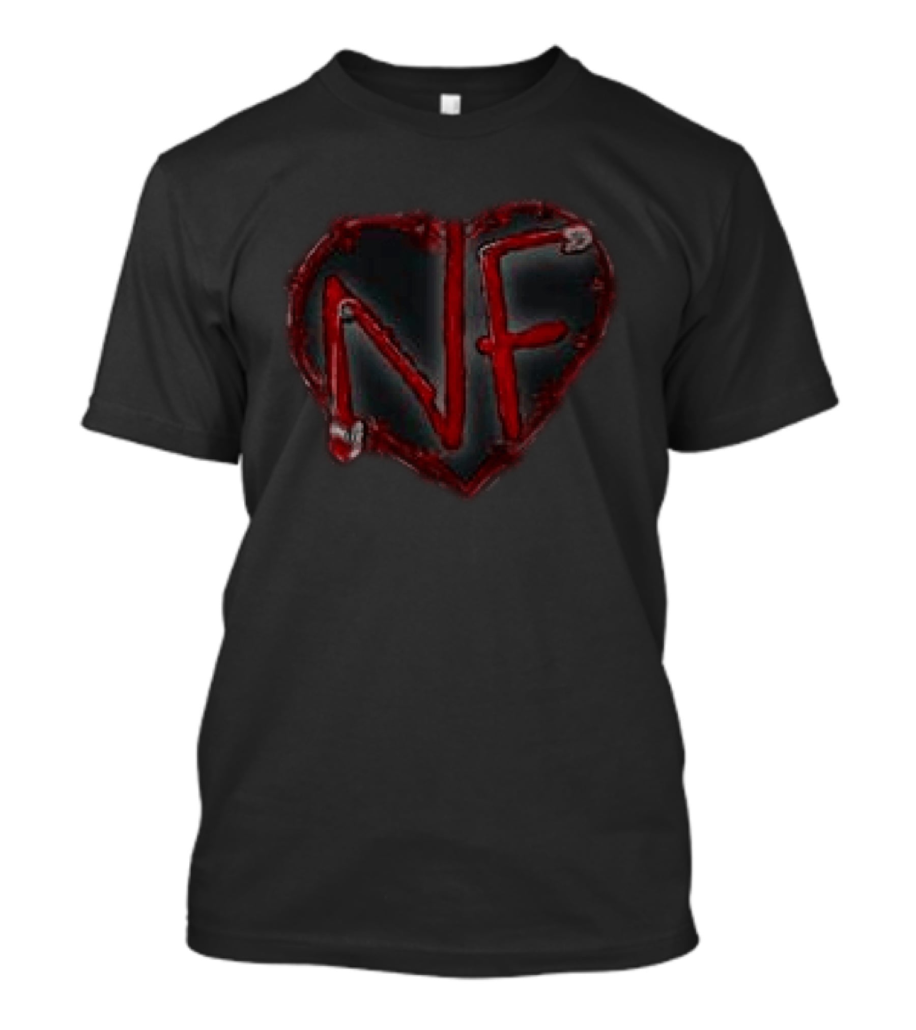 Noah Finnce NF Barbed Wire Heart T-Shirt