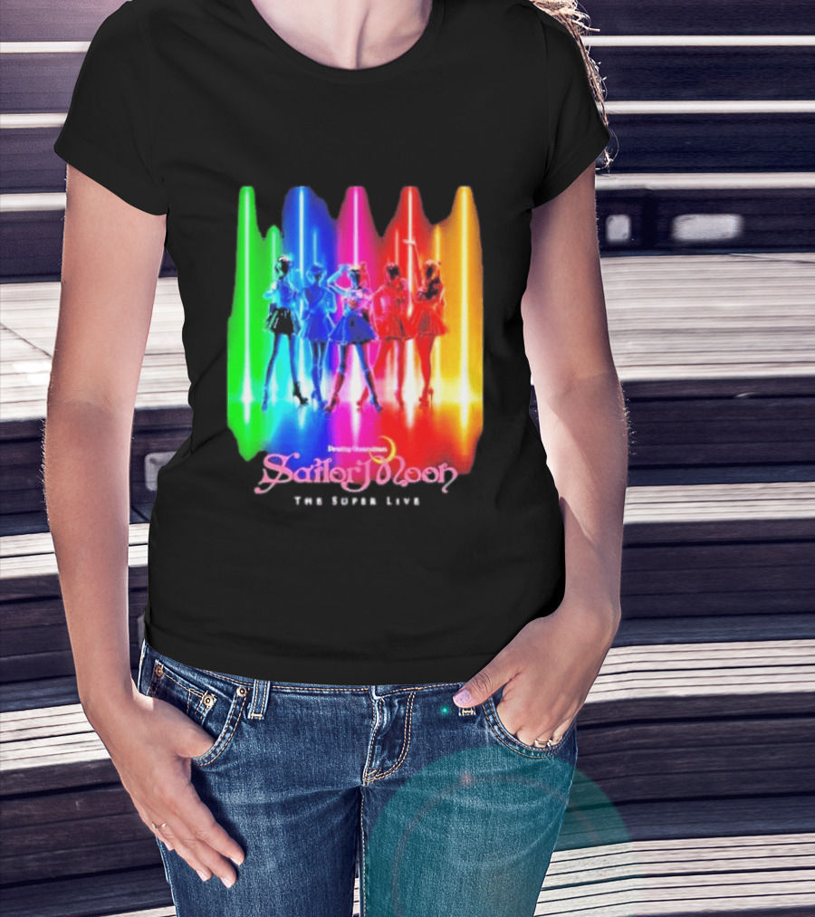 Pretty Guardian Sailor Moon The Super Live Sailor Guardians Take The Stage T-Shirt