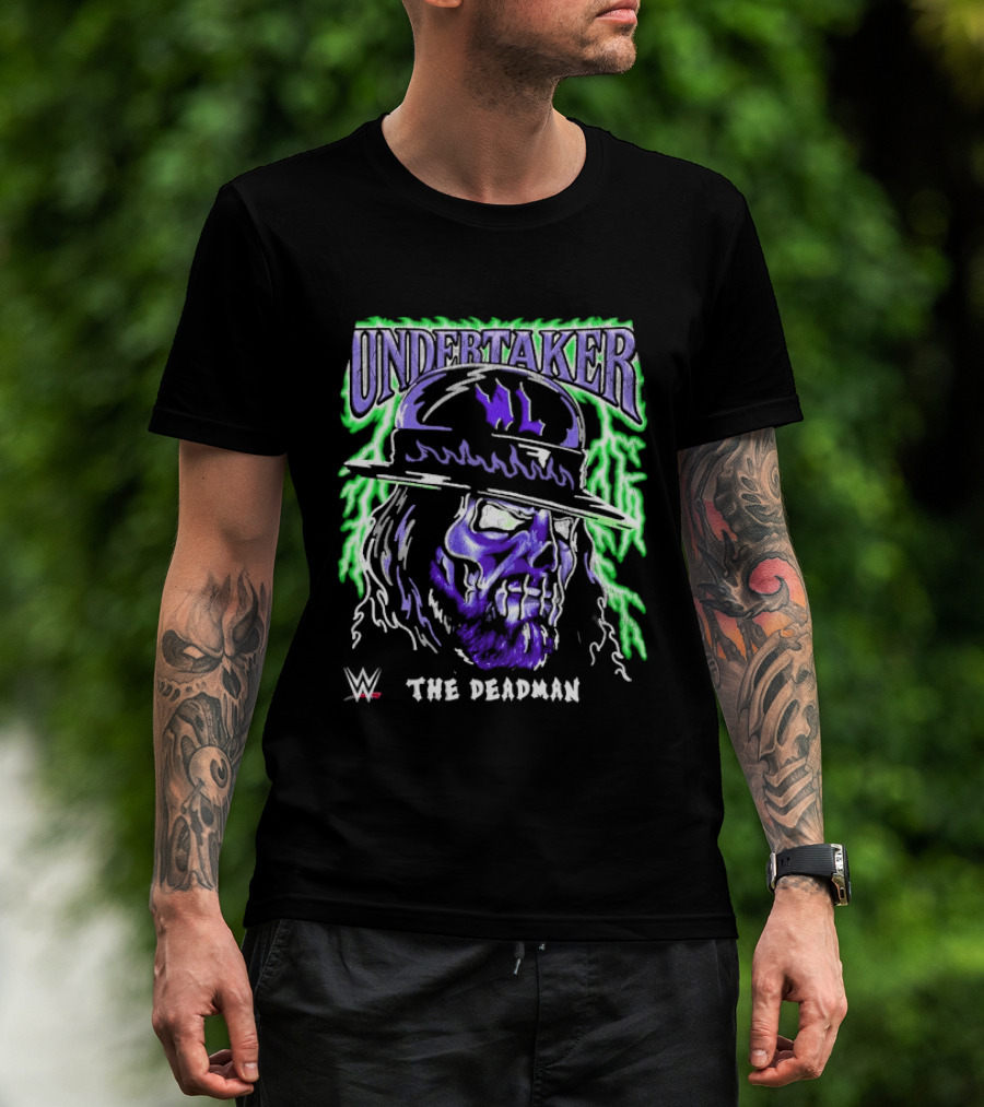 Undertaker The Deadman WWE Taker Warren Lotas T-Shirt