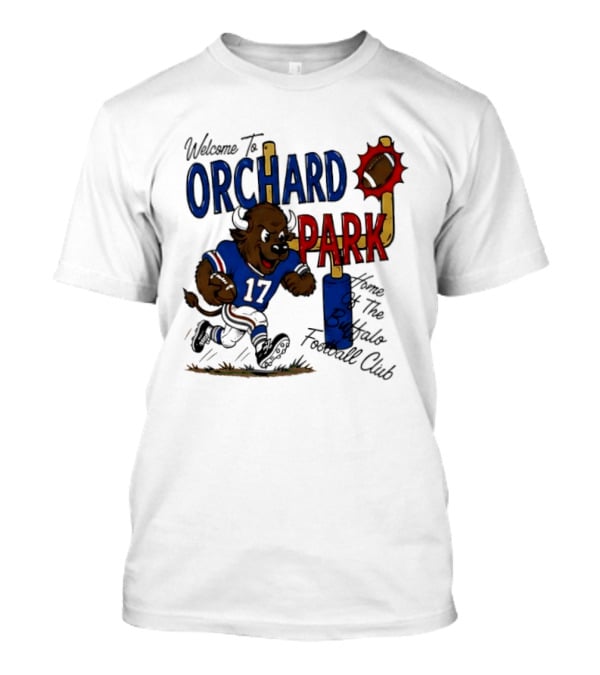 Welcome To Orchard Park Buffalo Football Club 17 T-Shirt