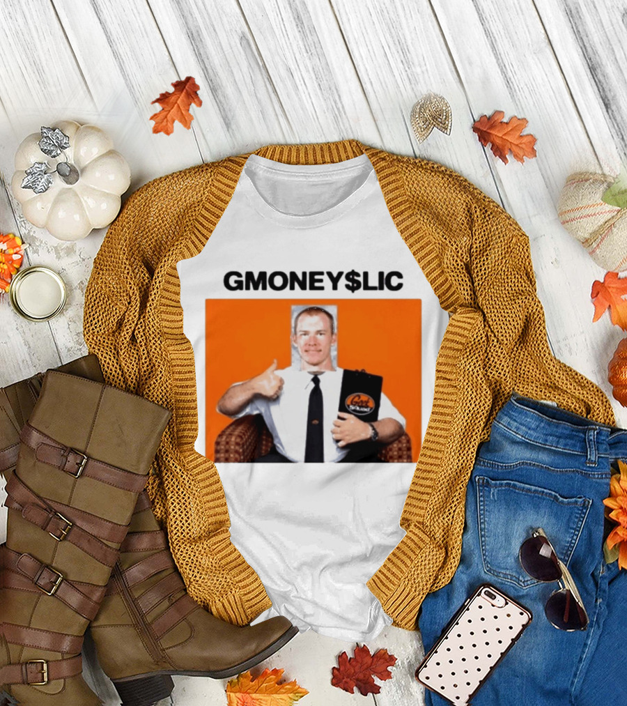 GMoney$lic Boston Bruins Thumbs Up Orange T-Shirt
