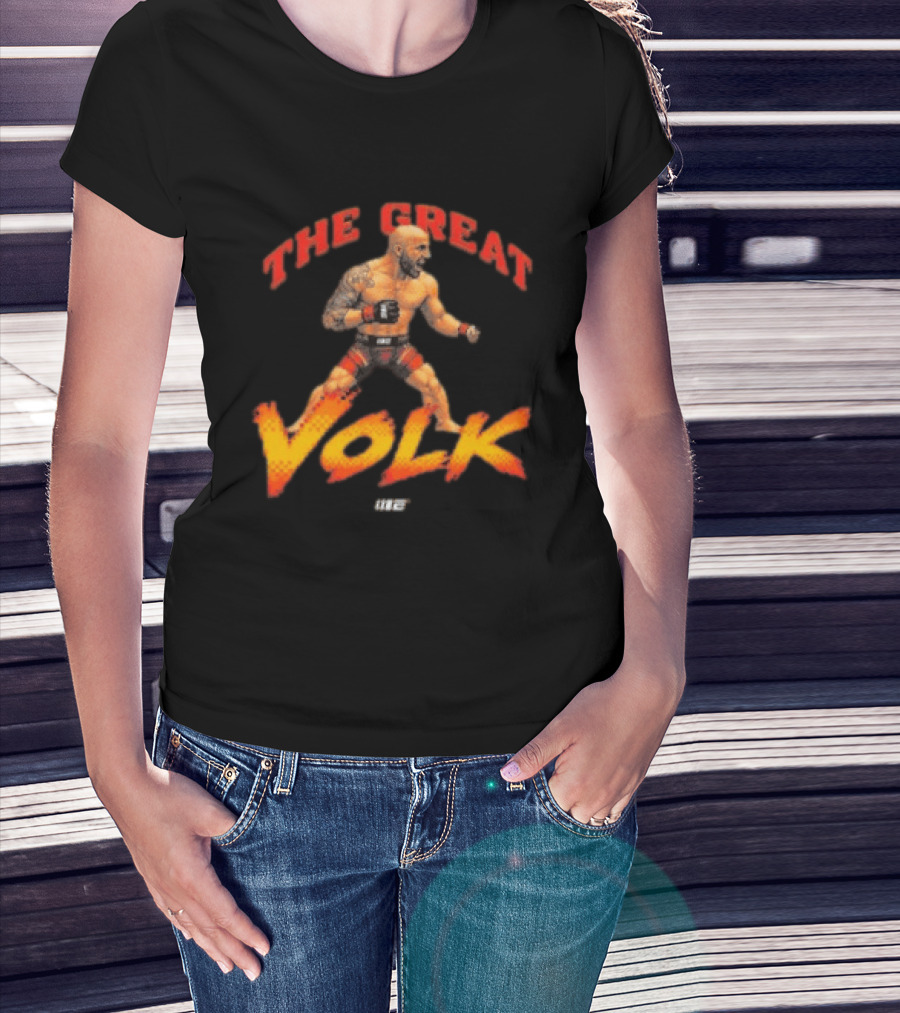 Engage Store Alex Volkanovski The Great Volk UFC 8 Bit T-Shirt