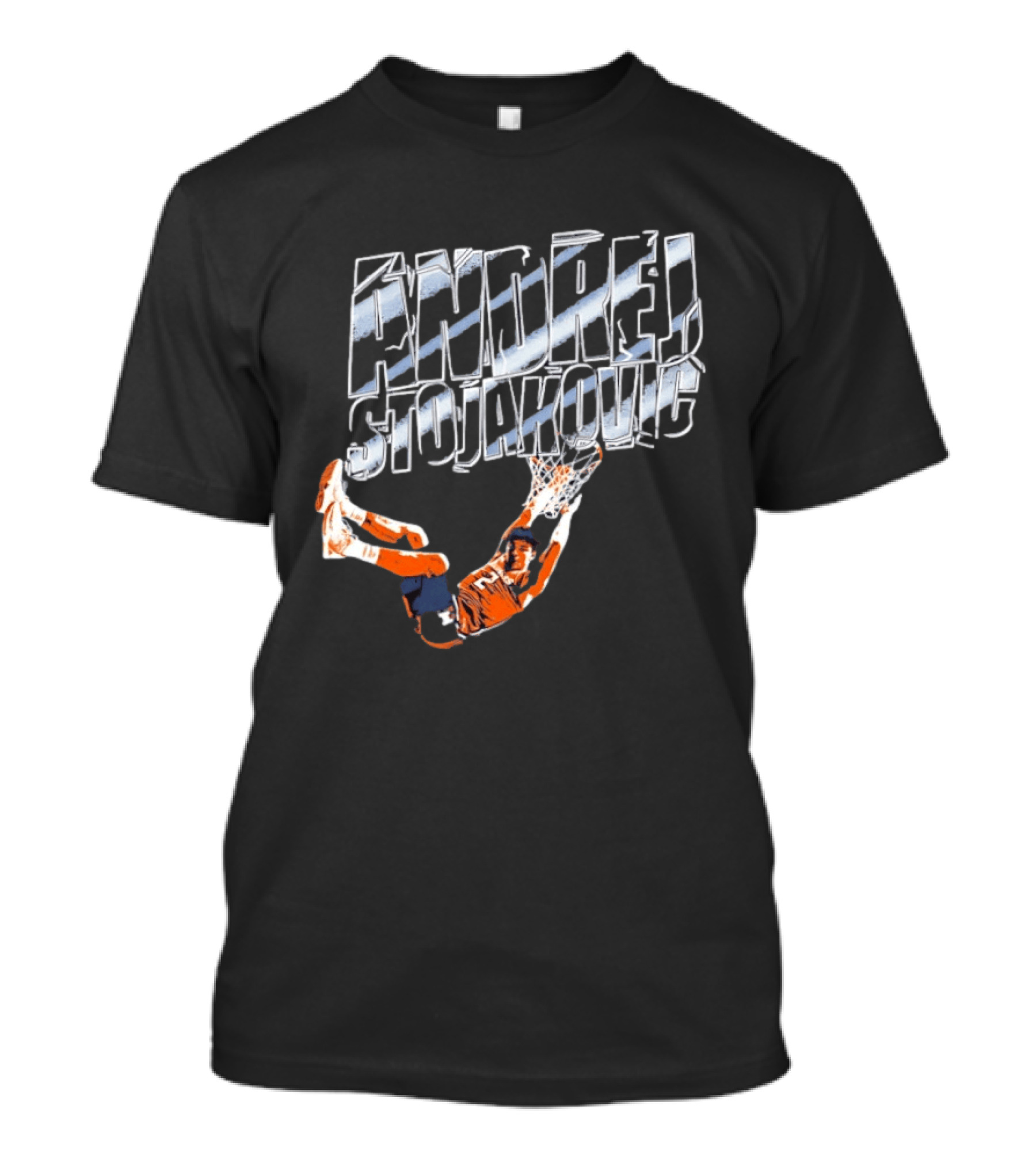 Illinois Fighting Illini Andrej Stojakovic Dunk Slam T-Shirt
