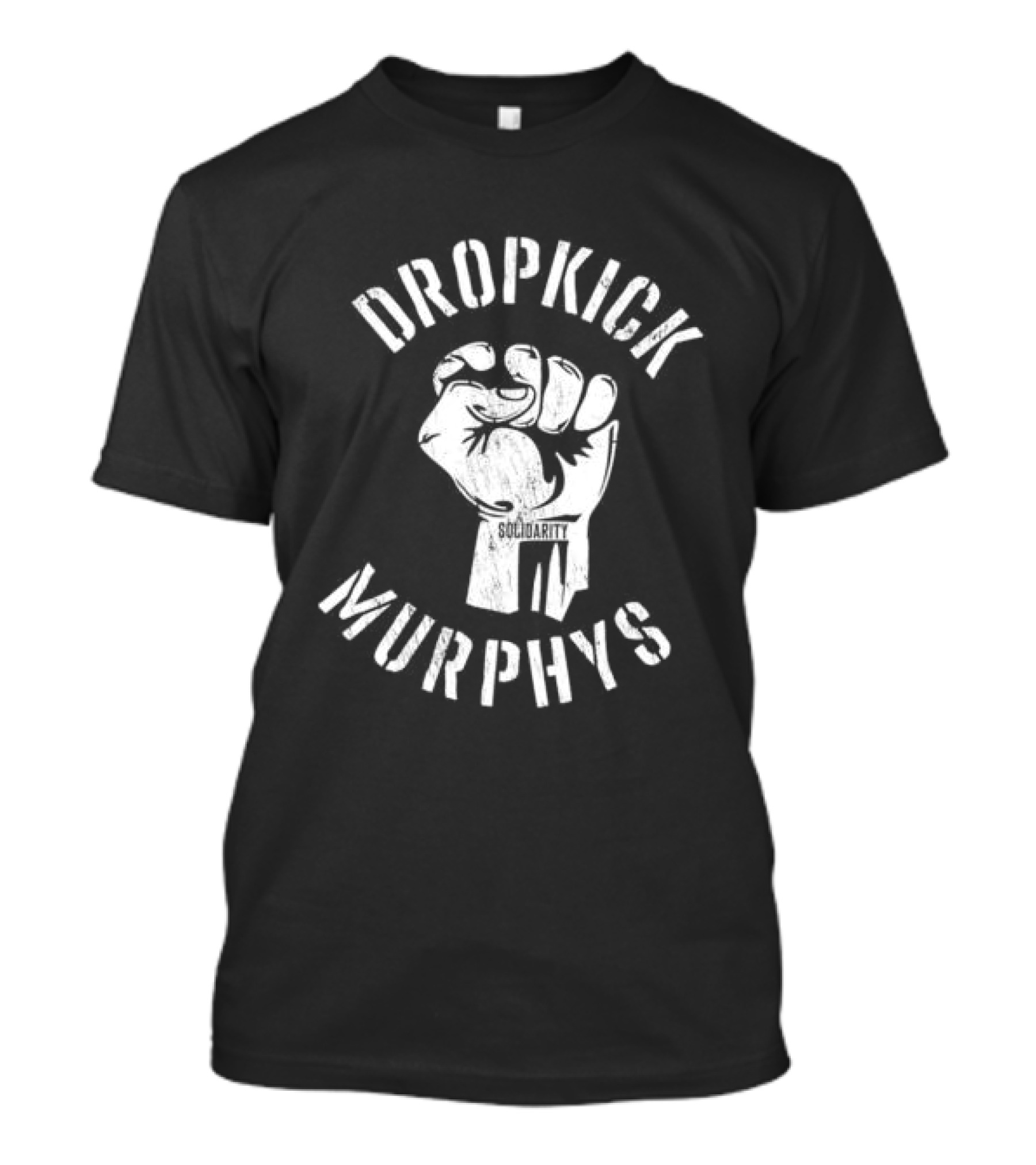 Dropkick Murphys Fist Symbol Never Give Up T-Shirt