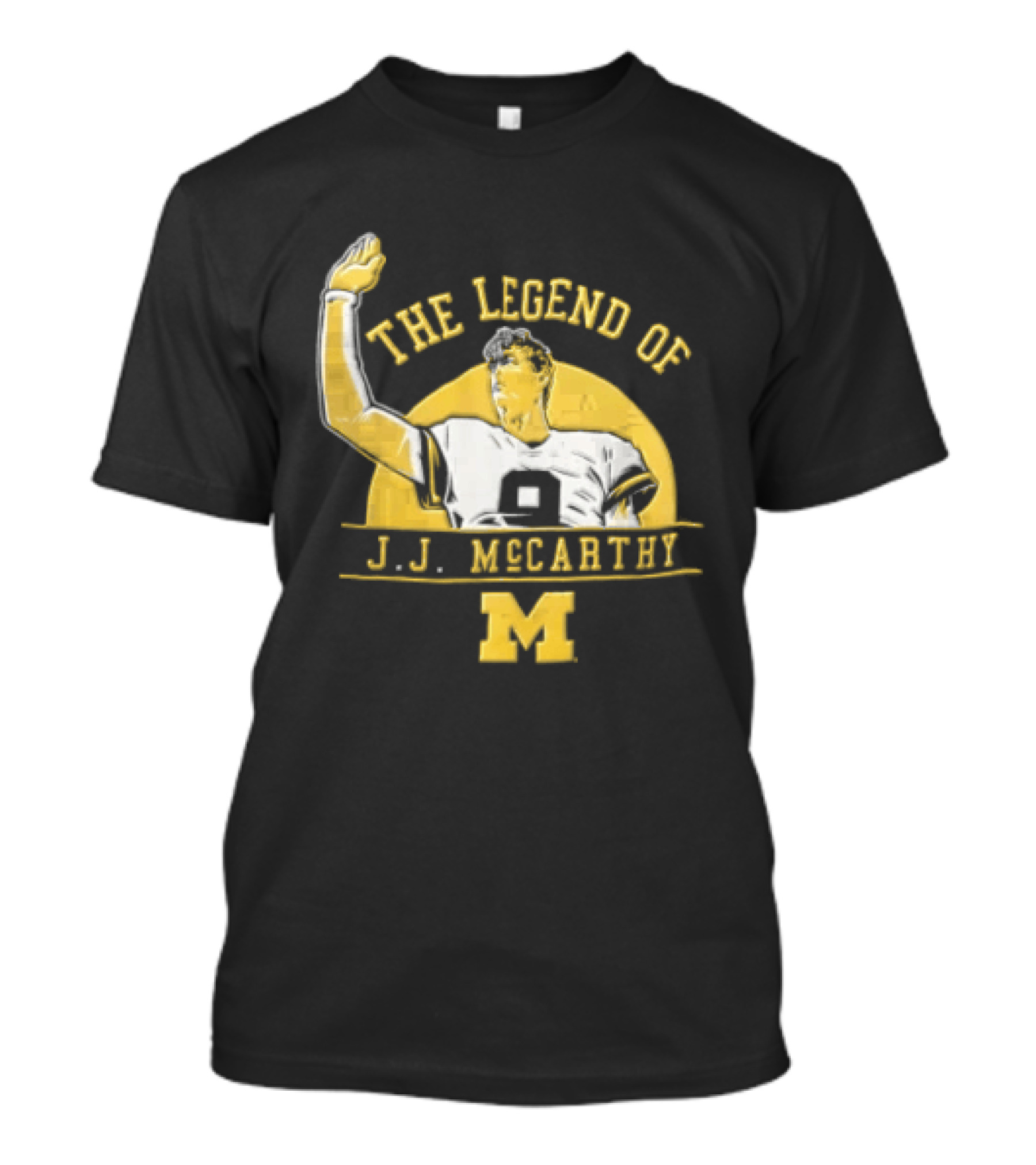 The Legend Of J J McCarthy Michigan Wolverines M T-Shirt