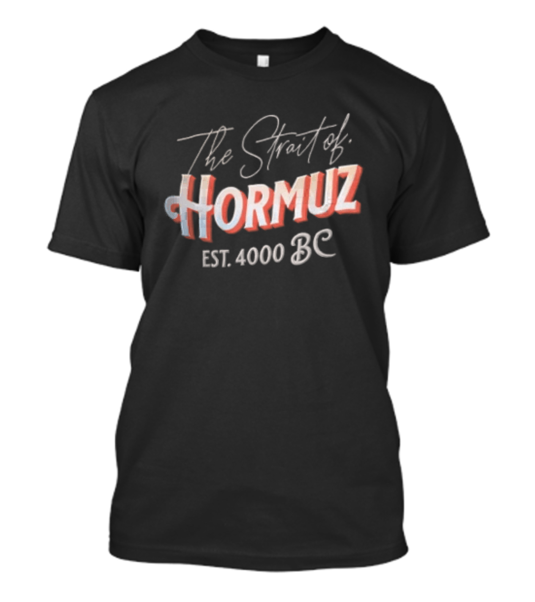 The Strait Of Hormuz EST 4000 BC Vintage Maritime History T-Shirt