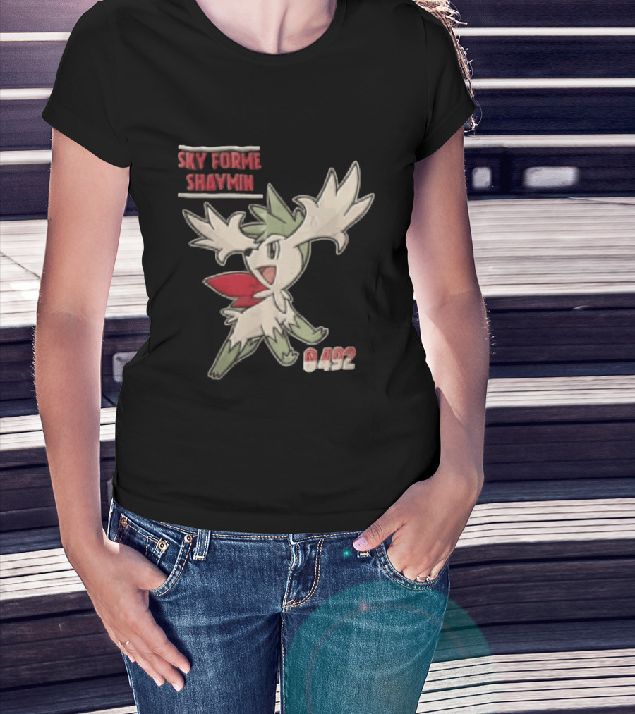 Sky Forme Shaymin 0492 Pokémon T-Shirt