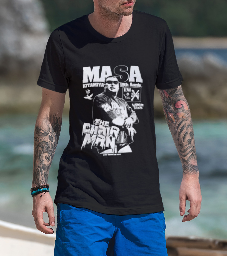Masa Kitamiya Pro Wrestling Noah We Sold Our Souls 2000 T-Shirt