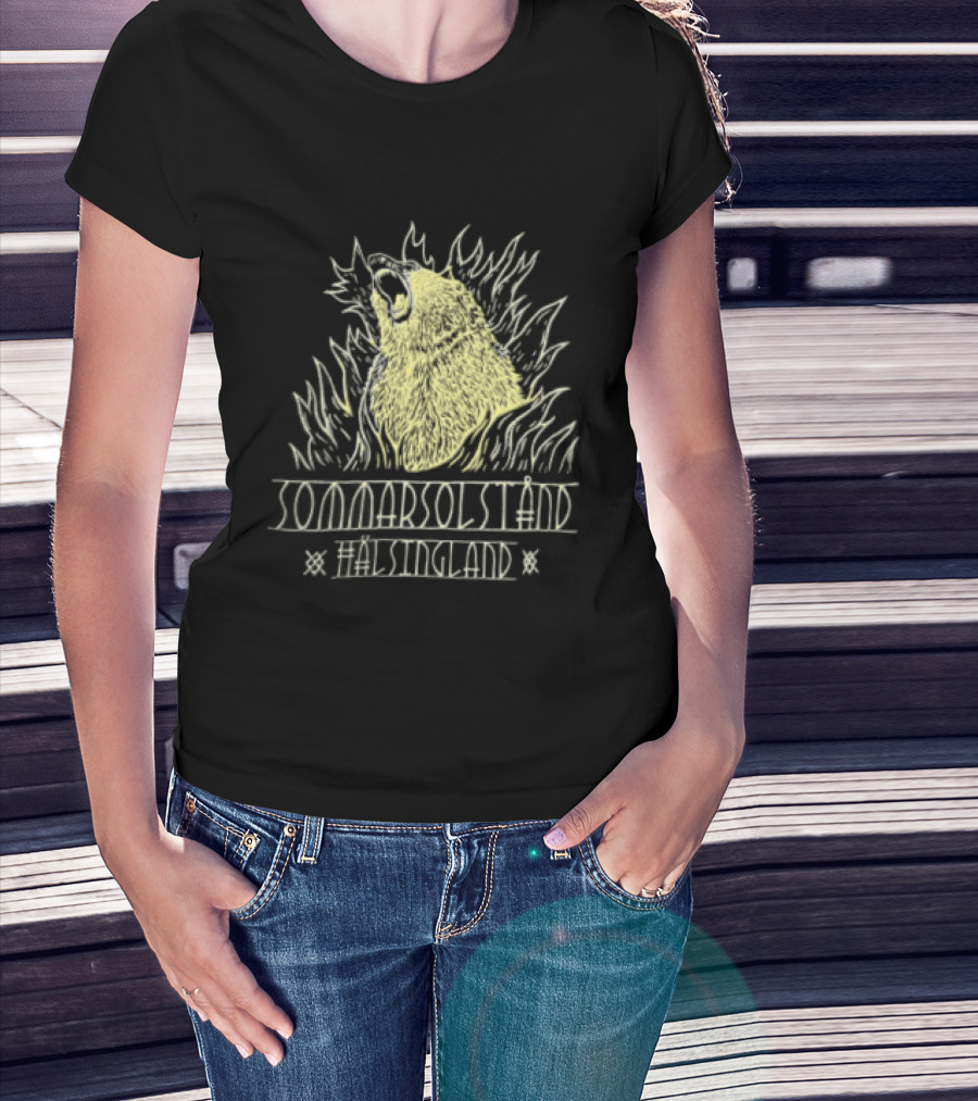 Sommarsolstand Halsingland Celebratory Sun T-Shirt