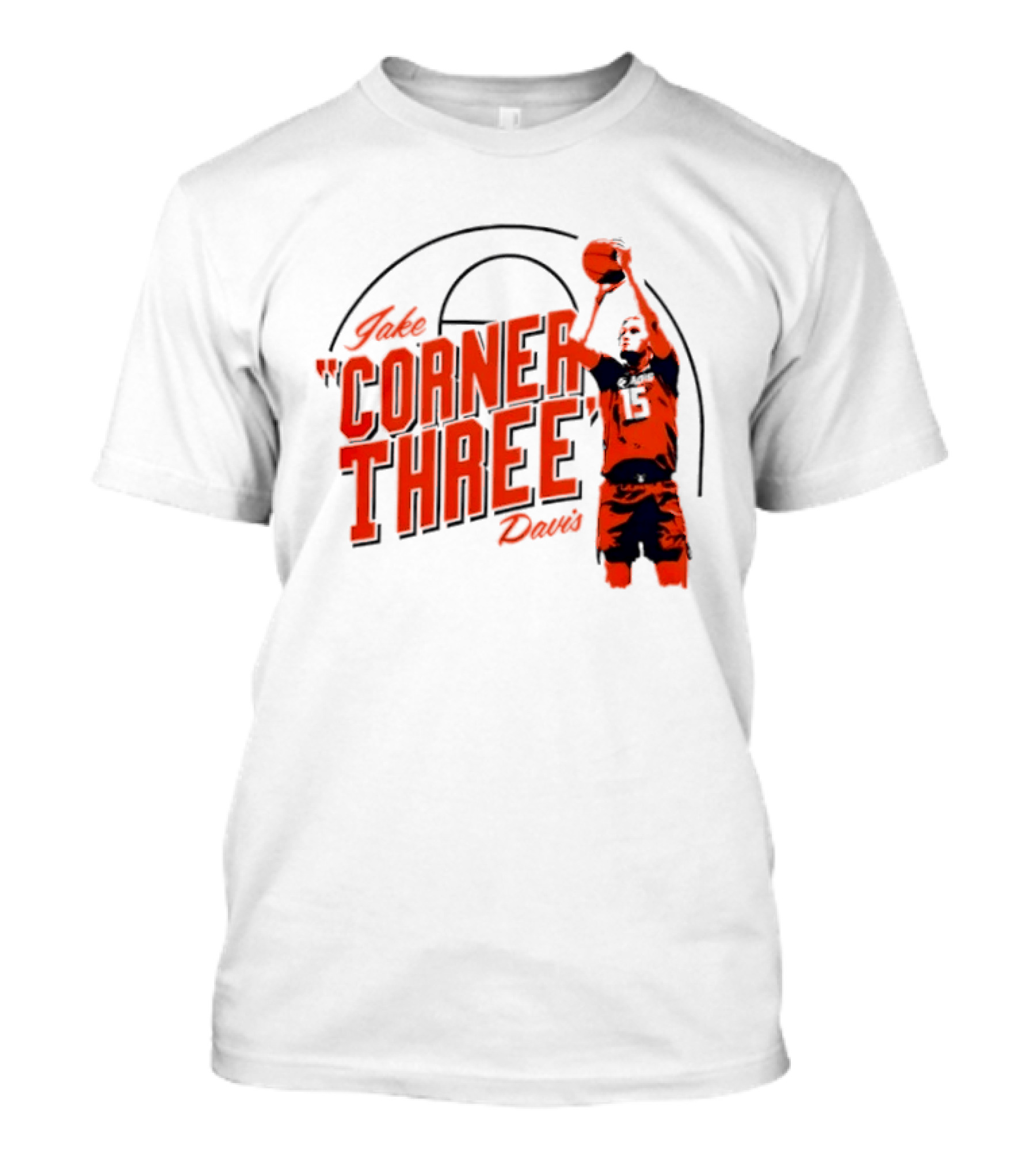 Andrej Stojakovic Illinois Fighting Illini Men's Basketball Corner Three T-Shirt