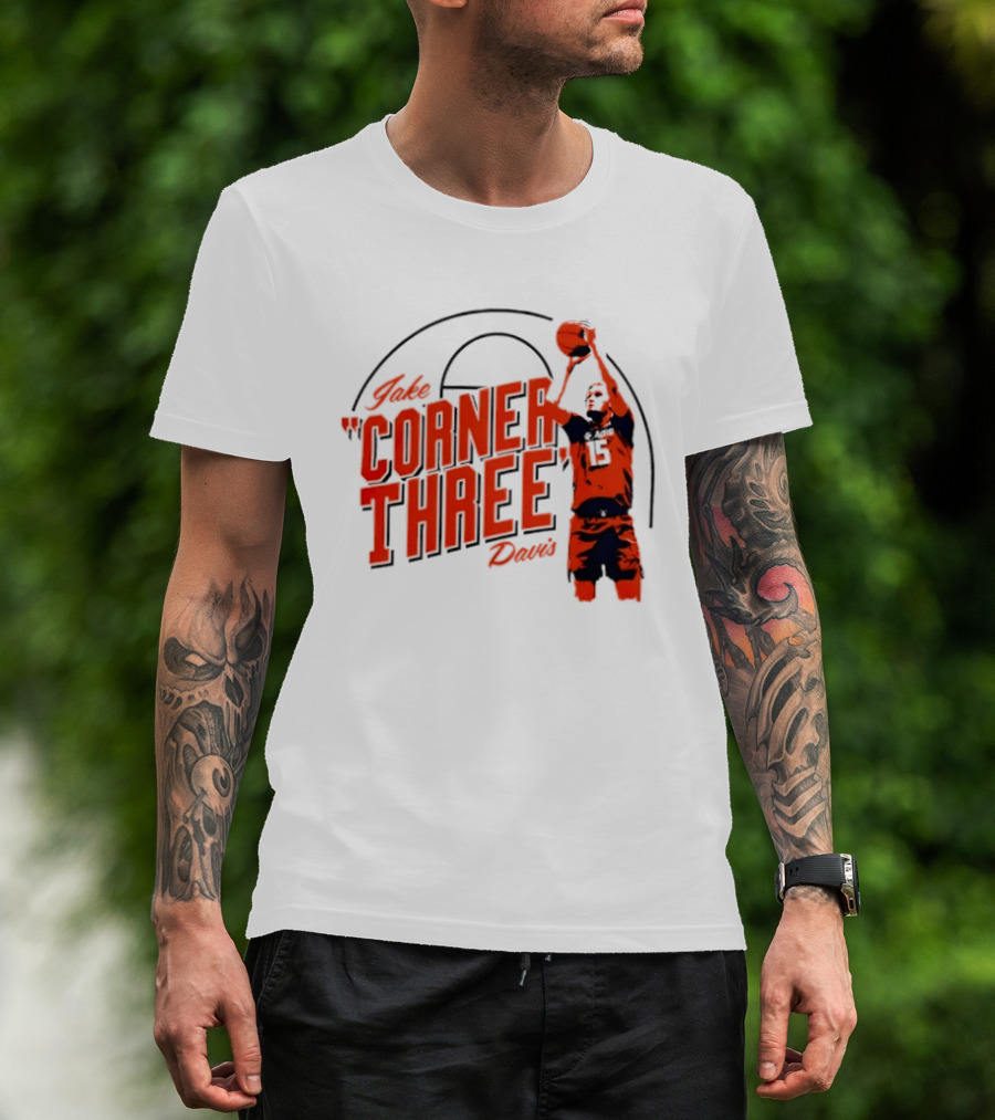 Andrej Stojakovic Illinois Fighting Illini Men's Basketball Corner Three T-Shirt