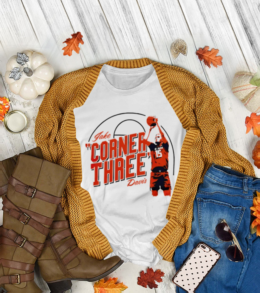Andrej Stojakovic Illinois Fighting Illini Men's Basketball Corner Three T-Shirt
