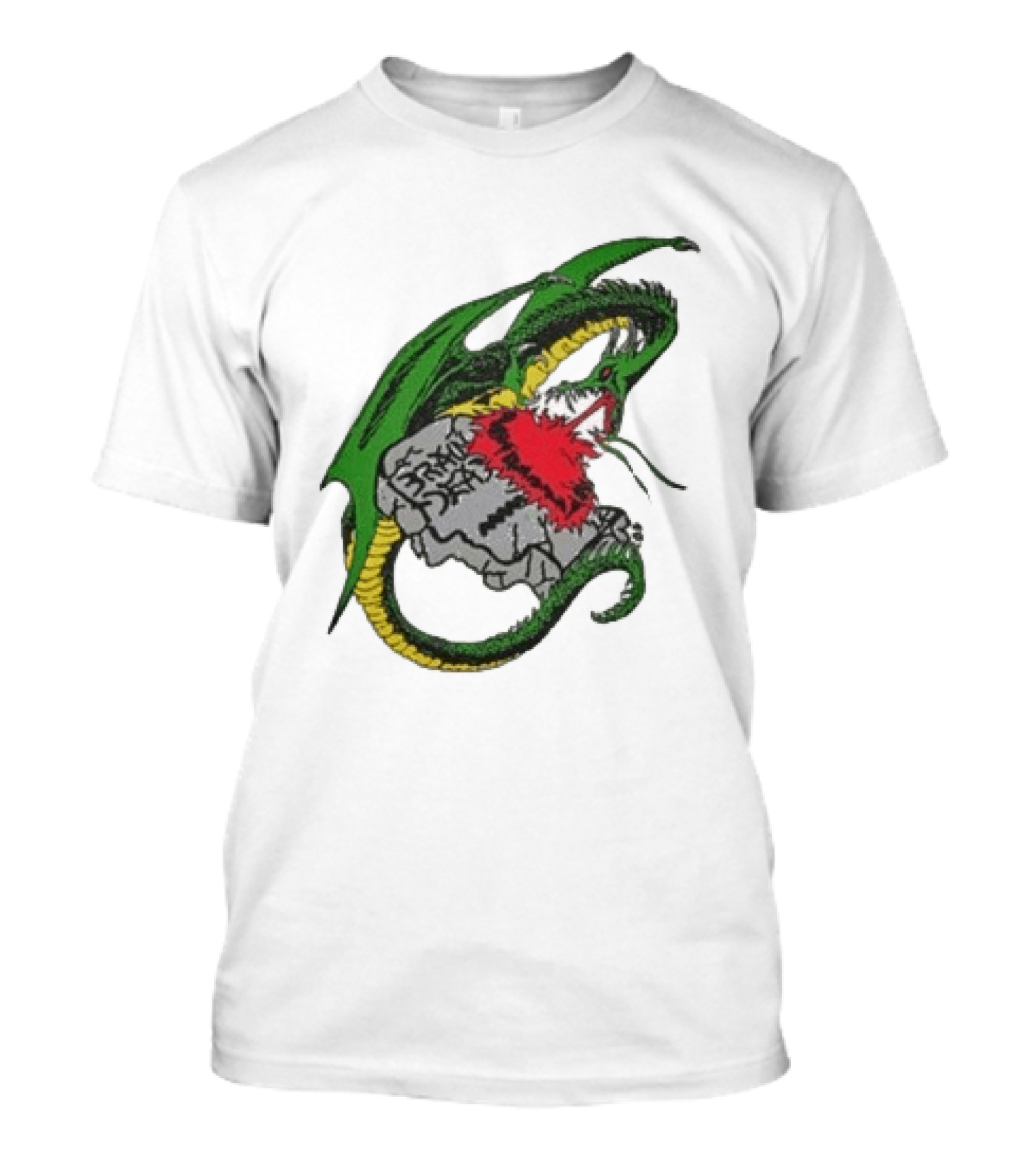 Brain Dead Fantasy Games Dungeon Keeper Dragon Brain T-Shirt